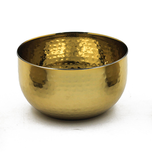 S4 Gold Hammered Bowls