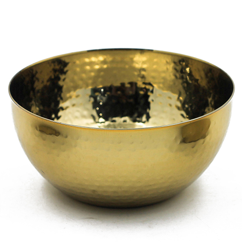 S2 Gold Hammered Bowl 1