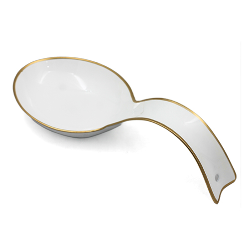 Spoon Rest Enamel White