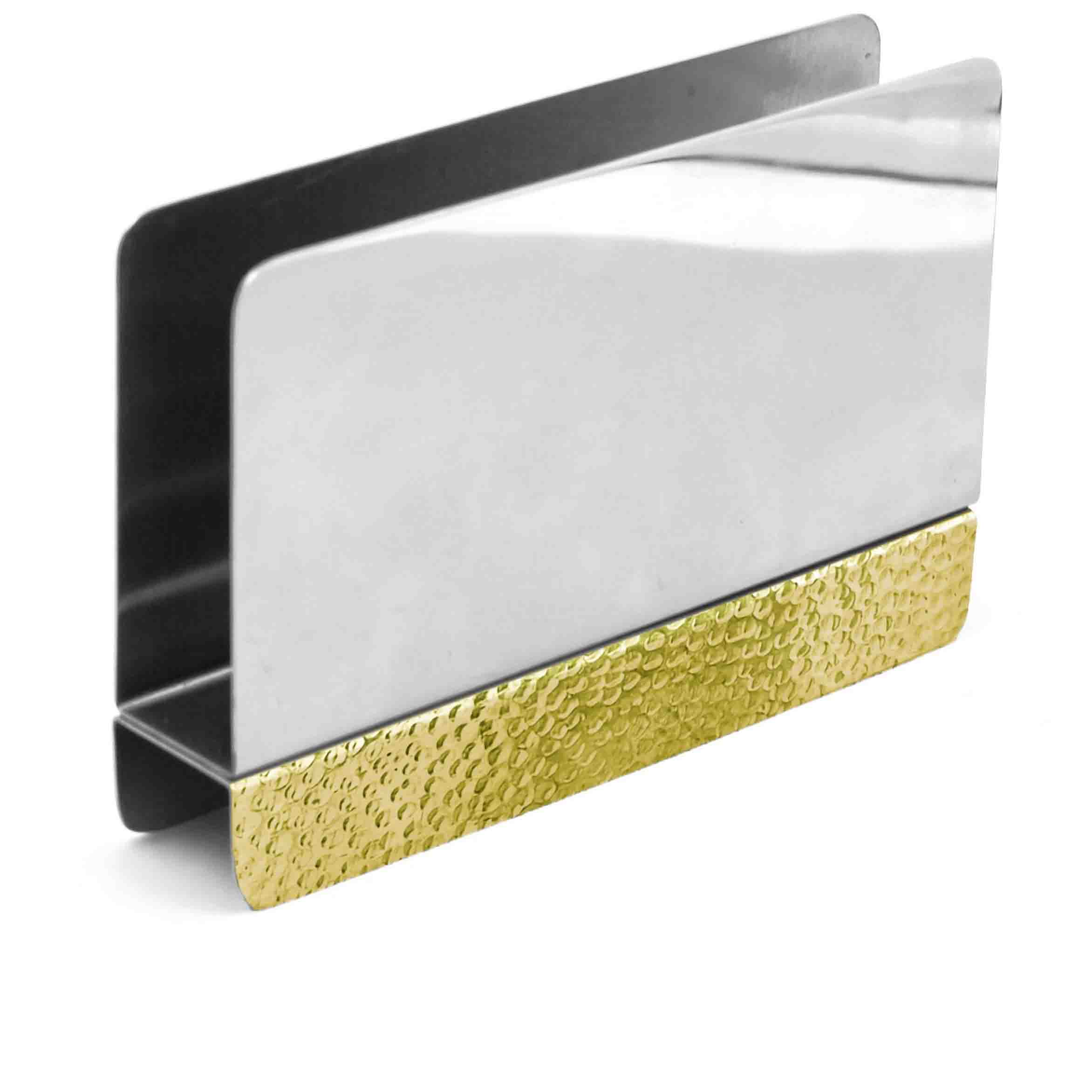 NAPKIN HOLDER Gold AND SS NAPKIN HOLDER Gold AND SS